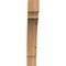 Ekena Millwork 4"W x 22"D x 26"H Merced Rough Sawn Knee Brace, Western Red Cedar BRC04X22X26MRC00RWR - alternate 2